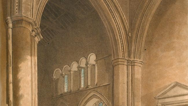 Image of ͷԭ Chapel by Ackermann 1815